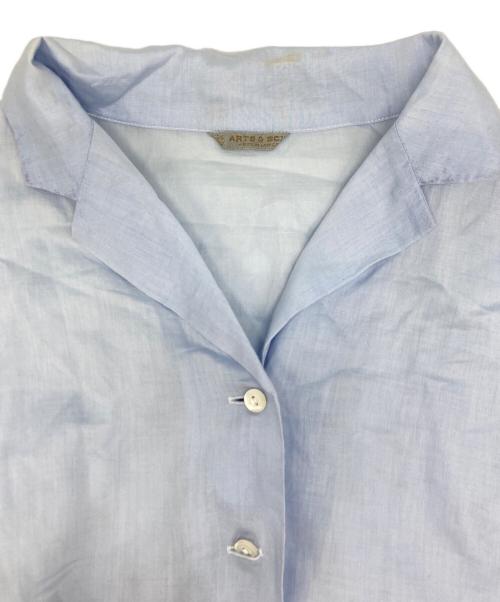 ARTS&SCIENCE（アーツアンドサイエンス）ARTS&SCIENCE (アーツアンドサイエンス) ギャザーワンピース スカイブルー サイズ:SIZE 1の古着・服飾アイテム