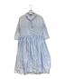 ARTS&SCIENCE（アーツアンドサイエンス）の古着「ギャザーワンピース」｜スカイブルー