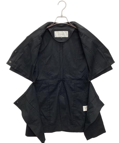 LE CIEL BLEU（ルシェルブルー）LE CIEL BLEU (ルシェルブルー) 2way Length Tailored Shirt ネイビー サイズ:SIZE 36の古着・服飾アイテム