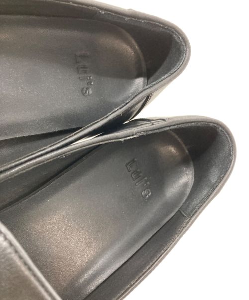 Lui's（ルイス）Lui's (ルイス) ヒールオペラシューズ ブラック サイズ:42の古着・服飾アイテム