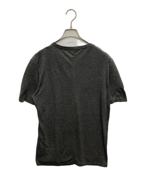 RICK OWENS（リックオウエンス）RICK OWENS (リックオウエンス) ショルダー切替カットソー グレー サイズ:SIZE XLの古着・服飾アイテム