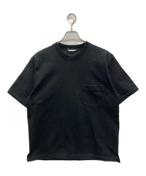 AURALEE（オーラリー）AURALEE (オーラリー) STAND-UP TEE ブラック サイズ:SIZE 4の古着・服飾アイテム