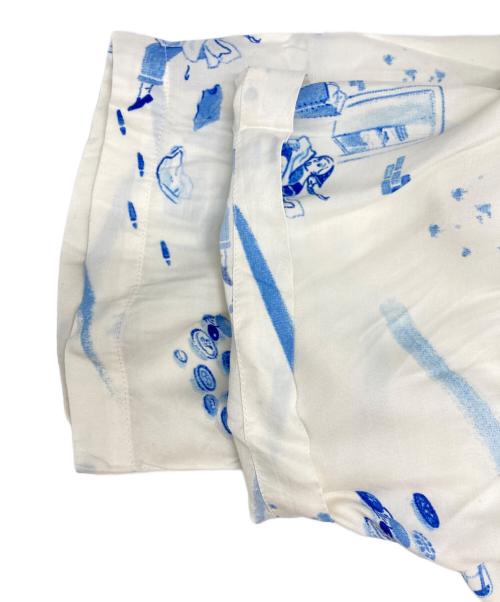 Porter Classic（ポータークラシック）Porter Classic (ポータークラシック) アロハシャツ ホワイト サイズ:SIZE Mの古着・服飾アイテム