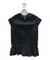 YOKO CHAN (ヨーコチャン) ノースリーブブラウス ブラック サイズ:SIZE　36：8000円
