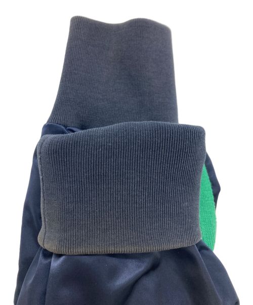 DOLCE & GABBANA（ドルチェ＆ガッバーナ）DOLCE & GABBANA (ドルチェ＆ガッバーナ) サイドラインナイロンジップブルゾン ネイビー サイズ:SIZE 46の古着・服飾アイテム