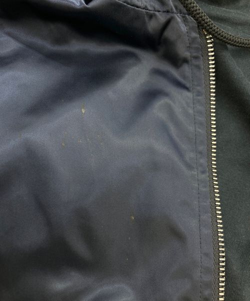 DOLCE & GABBANA（ドルチェ＆ガッバーナ）DOLCE & GABBANA (ドルチェ＆ガッバーナ) サイドラインナイロンジップブルゾン ネイビー サイズ:SIZE 46の古着・服飾アイテム