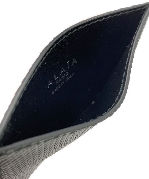 ALAIA（アライア）ALAIA (アライア) パスケース ブラックの古着・服飾アイテム