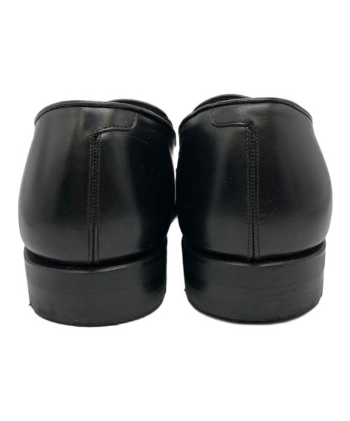 N.HOOLYWOOD（エヌ ハリウッド）N.HOOLYWOOD (エヌ ハリウッド) レザードレススリッポン ブラック サイズ:9 1/2の古着・服飾アイテム