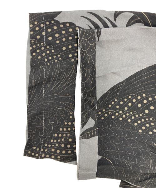 Gakkin（ガッキン）GAKKIN (ガッキン) BUDSPOOL (バッズプール) 軍鶏アロハシャツ グレー サイズ:SIZE Ｌの古着・服飾アイテム