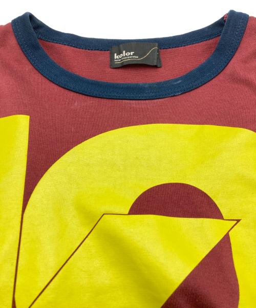 KOLOR（カラー）KOLOR (カラー) 半袖カットソー ブラウン サイズ:SIZE 2の古着・服飾アイテム