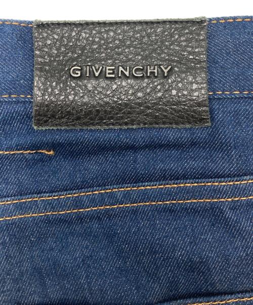 GIVENCHY（ジバンシィ）GIVENCHY (ジバンシィ) ハーフデニムパンツ インディゴ サイズ:SIZE 28の古着・服飾アイテム