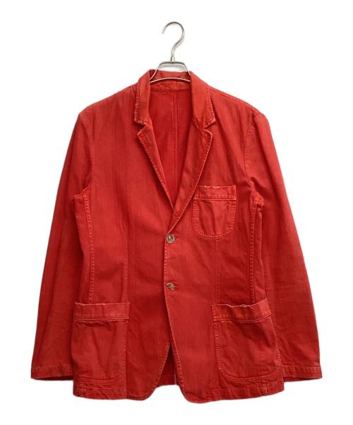 MCQ（マックキュー）MCQ (マックキュー) カラーデニムジャケット レッド サイズ:SIZE 48の古着・服飾アイテム