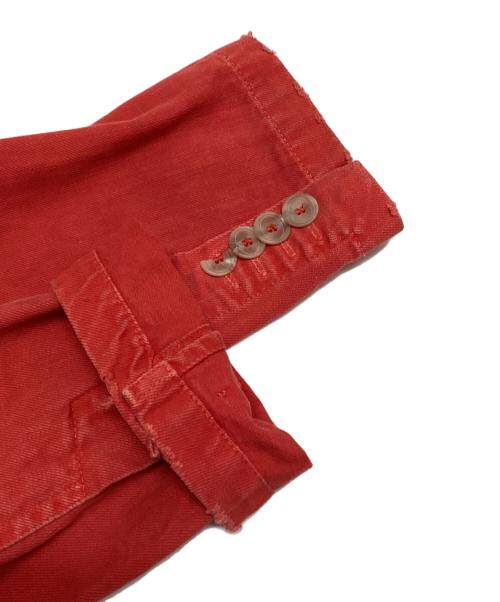 MCQ（マックキュー）MCQ (マックキュー) カラーデニムジャケット レッド サイズ:SIZE 48の古着・服飾アイテム