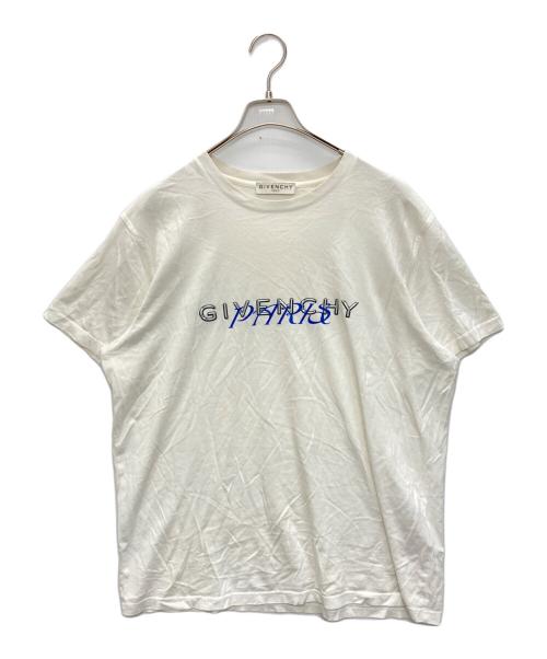 GIVENCHY（ジバンシィ）GIVENCHY (ジバンシィ) カリグラフィックプリント Tシャツ ホワイト サイズ:SIZE　Sの古着・服飾アイテム