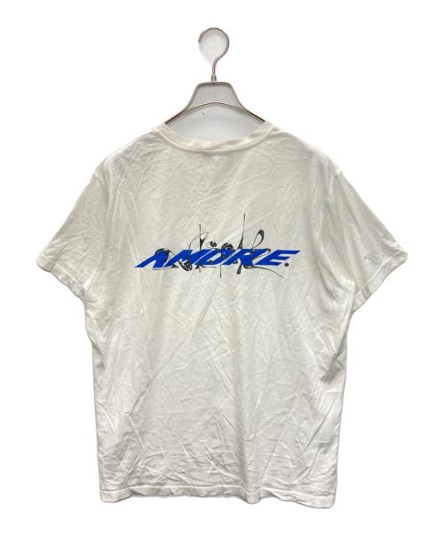 GIVENCHY（ジバンシィ）GIVENCHY (ジバンシィ) カリグラフィックプリント Tシャツ ホワイト サイズ:SIZE　Sの古着・服飾アイテム