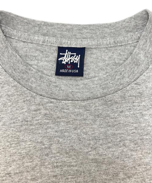 stussy（ステューシー）stussy (ステューシー) 90's ドラゴンプリントプリントカットソー グレー サイズ:SIZE Mの古着・服飾アイテム