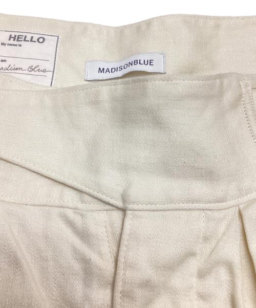 MADISON BLUE（マディソンブルー）MADISON BLUE (マディソンブルー) GURKHA SHORTS LINEN SATIN ベージュ サイズ:SIZE 02の古着・服飾アイテム