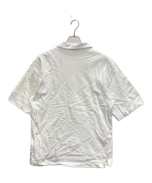 MARNI（マルニ）MARNI (マルニ) OVERSIZED ORGANIC COTTON POLO SHIRT ホワイト サイズ:SIZE 44の古着・服飾アイテム