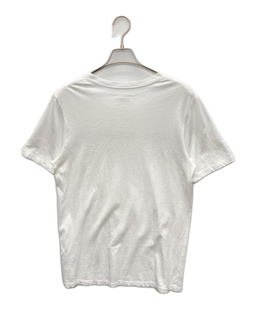MM6 Maison Margiela（エムエムシックスメゾンマルジェラ）MM6 Maison Margiela (エムエムシックスメゾンマルジェラ) ロゴプリントTシャツ ホワイト サイズ:SIZE 16の古着・服飾アイテム
