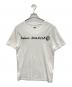 MM6 Maison Margiela（エムエムシックスメゾンマルジェラ）の古着「ロゴプリントTシャツ」｜ホワイト