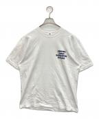 THE BLACK EYE PATCH×CAREERINGブラックアイパッチ×キャリアリング）の古着「プリントTシャツ」｜ホワイト