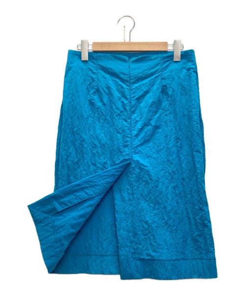 PLAN C（プランシー）PLAN C (プランシー) ナイロンスカート ブルー サイズ:SIZE 40の古着・服飾アイテム