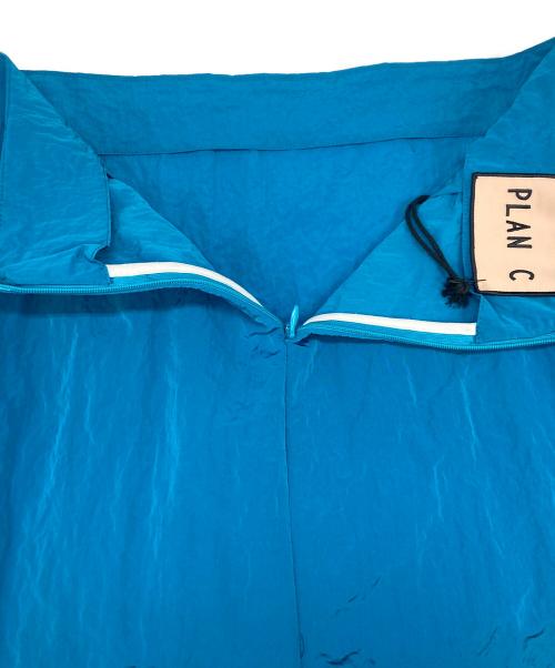 PLAN C（プランシー）PLAN C (プランシー) ナイロンスカート ブルー サイズ:SIZE 40の古着・服飾アイテム