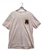 doubletダブレット）の古着「With My Friend T」｜ピンク