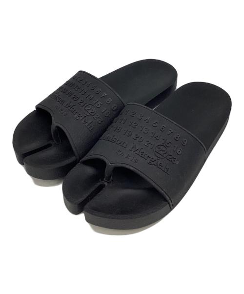 Maison Margiela 22（メゾンマルジェラ）Maison Margiela 22 (メゾンマルジェラ 22) スライド足袋サンダル ブラック サイズ:SIZE 40の古着・服飾アイテム