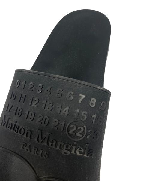 Maison Margiela 22（メゾンマルジェラ）Maison Margiela 22 (メゾンマルジェラ 22) スライド足袋サンダル ブラック サイズ:SIZE 40の古着・服飾アイテム
