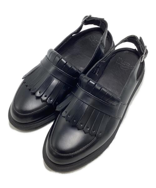Dr.Martens（ドクターマーチン）Dr.Martens (ドクターマーチン) バレンタイン タッセルサンダル ブラック サイズ:SIZE UK4の古着・服飾アイテム