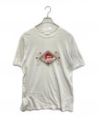 Saint Laurent Parisサンローランパリ）の古着「プリントTシャツ」｜ホワイト