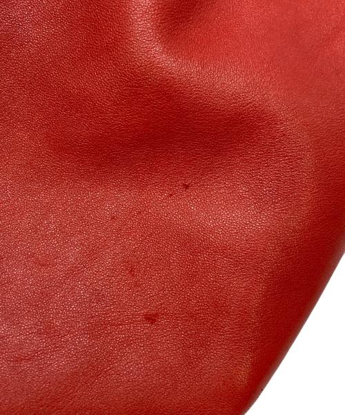 Saint Laurent Paris（サンローランパリ）Saint Laurent Paris (サンローランパリ) TEDDYレザーショルダーバッグ レッドの古着・服飾アイテム