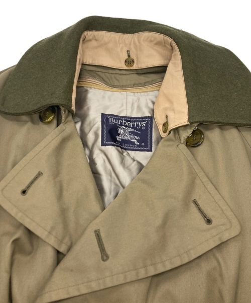 Burberry's（バーバリーズ）Burberry's (バーバリーズ) ウールライナー付きトレンチコート ベージュ サイズ:SIZE 34の古着・服飾アイテム