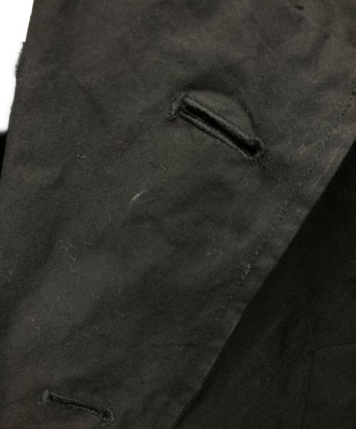 MARKAWARE（マーカウェア）MARKAWARE (マーカウェア) HEAVY ALL WEATHER CLOTH STORM COAT ブラック サイズ:SIZE 2の古着・服飾アイテム