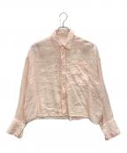 Plageプラージュ）の古着「RAMIE LYOCELL WIDE シャツ」｜ピンク