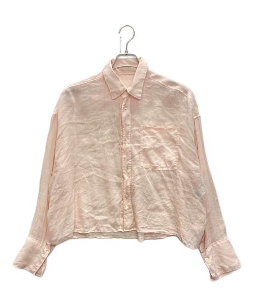 Plage（プラージュ）Plage (プラージュ) RAMIE LYOCELL WIDE シャツ ピンク サイズ:不明の古着・服飾アイテム