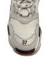 中古・古着 BALENCIAGA (バレンシアガ) TRIPLE S ホワイト サイズ:US7：33000円