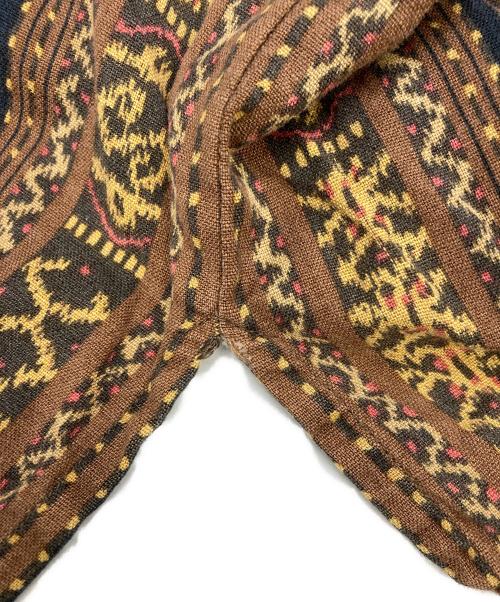 POLO JEANS CO.（ポロジーンズカンパニー）POLO JEANS CO. (ポロジーンズカンパニー) 総柄オープンカラーシャツ ブラウン サイズ:Sの古着・服飾アイテム