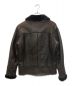 HUGO BOSS (ヒューゴ ボス) ダブルブレストムートンジャケット ブラウン サイズ:SIZE 48：32000円