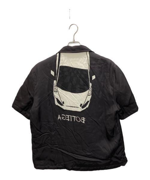 BOTTEGA VENETA（ボッテガベネタ）BOTTEGA VENETA (ボッテガベネタ) Padded Shirt With Print ブラック サイズ:SIZE 48の古着・服飾アイテム