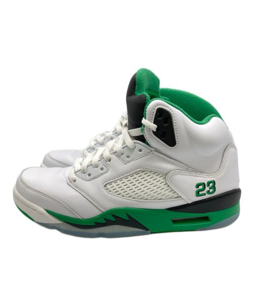 NIKE（ナイキ）NIKE (ナイキ) WMNS AIR JORDAN 5 RETRO ホワイト サイズ:SIZE 27cm(ウィメンズサイズ)の古着・服飾アイテム