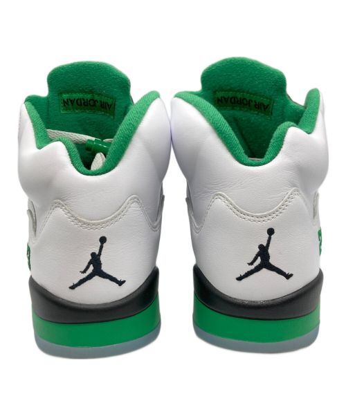 NIKE（ナイキ）NIKE (ナイキ) WMNS AIR JORDAN 5 RETRO ホワイト サイズ:SIZE 27cm(ウィメンズサイズ)の古着・服飾アイテム