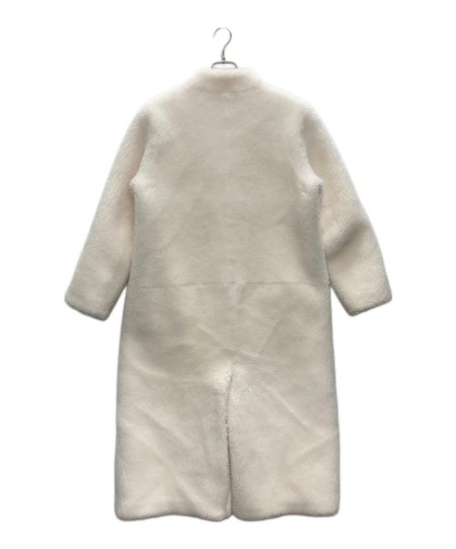 H BRAND（エイチブランド）H BRAND (エイチブランド) ボアコート ホワイト サイズ:SIZE Sの古着・服飾アイテム