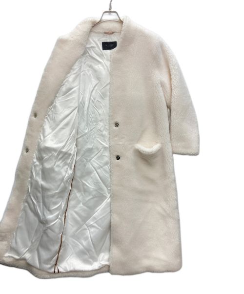 H BRAND（エイチブランド）H BRAND (エイチブランド) ボアコート ホワイト サイズ:SIZE Sの古着・服飾アイテム