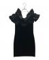 Y/PROJECT (ワイ プロジェクト) ベロアノースリーブワンピース ブラック サイズ:SIZE 40：19000円