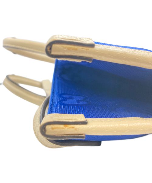 GUCCI（グッチ）GUCCI (グッチ) オフザグリッド2WAYバッグ ブルーの古着・服飾アイテム