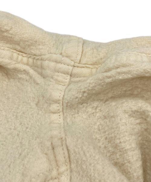 COMME des GARCONS HOMME PLUS（コムデギャルソンオムプリュス）COMME des GARCONS HOMME PLUS (コムデギャルソンオムプリュス) ウール縮絨アンクルパンツ ホワイト サイズ:SIZE Mの古着・服飾アイテム