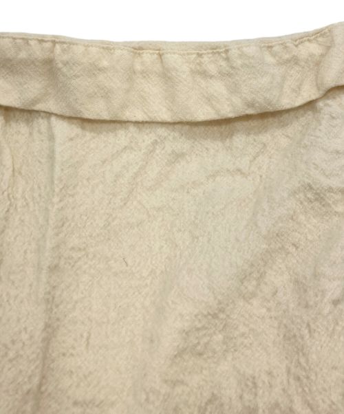 COMME des GARCONS HOMME PLUS（コムデギャルソンオムプリュス）COMME des GARCONS HOMME PLUS (コムデギャルソンオムプリュス) ウール縮絨アンクルパンツ ホワイト サイズ:SIZE Mの古着・服飾アイテム