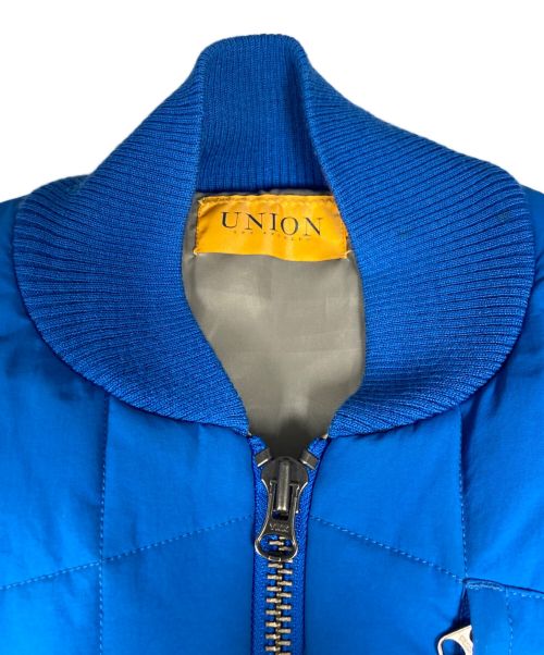 UNION（ユニオン）UNION (ユニオン) THINSULATE VEST ブルー サイズ:SIZE 2の古着・服飾アイテム